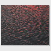 Lichaamslichaam tijdens zonsondergang cadeaupapier (Vlak)