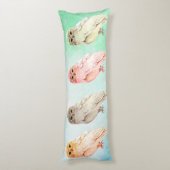 Lichaamsloods 4 verschillende uilen lichaamskussen (Achterkant (Verticaal))