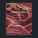 Lichaamsmassage die de goudprijslijst van Bourgogn Flyer<br><div class="desc">florenceK luxe schoonheidssalon collectie</div>