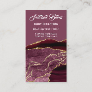 Lichaamsmassage Logo-slachting Gold SPA QRCODE-Roo Visitekaartje