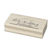 Lichaamsmodellering contouren bruinen rubberstempel (Stempel)