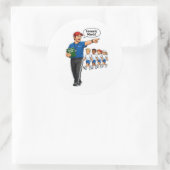 Lichaamsoefening Docent Training Kinderen Sticker (Tas)
