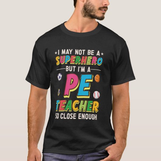 Lichaamsoefeningdocent T-shirt (Voorkant)