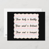 Lichaamsontsteking Briefkaart (Voorkant / Achterkant)