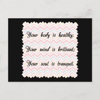 Lichaamsontsteking Briefkaart