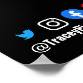 LichaamspIERCTIE STUDIO poster flyer (Hoek)