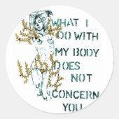 Lichaamspositieve stickers (Voorkant)