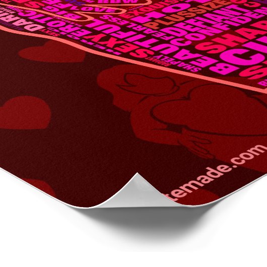 Lichaamspositieve zin poster 1 (Hoek)