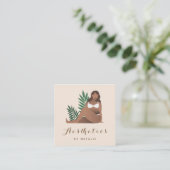 Lichaamspositionering Zelf liefde esthesie Sociale Vierkante Visitekaartje (Staand voorkant)