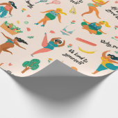 Lichaamspositioneringspapier Cadeaupapier (Hoek)