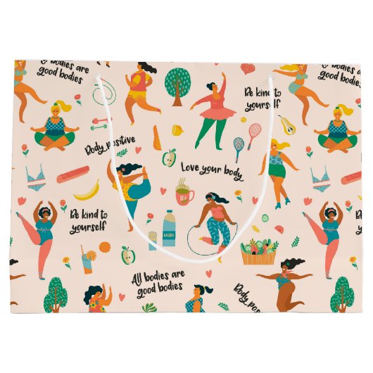 Lichaamspositioneringstas Groot Cadeauzakje (Achterkant)