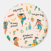 Lichaamspositiviteit Magnet (Voorkant)