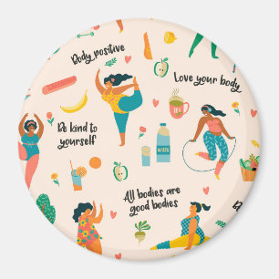 Lichaamspositiviteit Magnet