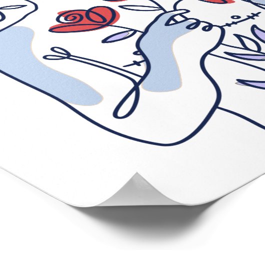 Lichaamspositiviteitsberichten Poster (Hoek)