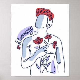 Lichaamspositiviteitsberichten Poster