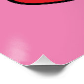 Lichaamsprietkunst pop poster (Hoek)