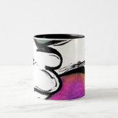 Lichaamsschets Mok met tweetone koffie (Center)