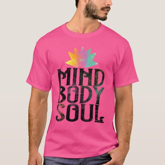 Lichaamssoep Meditate Spiritualiteit Versoepeling T-shirt (Voorkant)