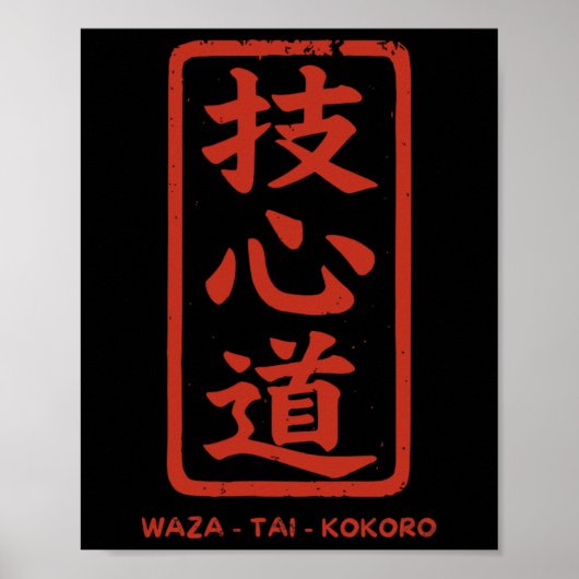 Lichaamstaekwondo Poster (Voorkant)