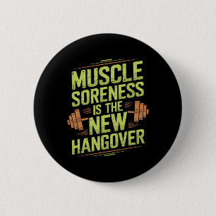 Lichaamstraining Workout Motivatie En Lifting Gym Ronde Button 5,7 Cm