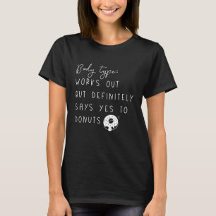 Lichaamstype Donuts T-shirt