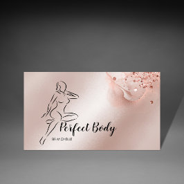 Lichaamsveeg- en contourgolftraining visitekaartje