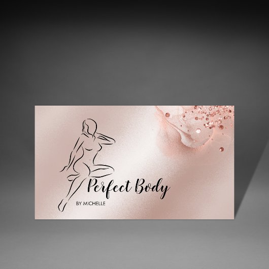 Lichaamsveeg- en contourgolftraining visitekaartje