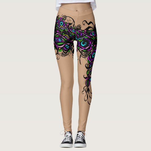 Lichaamsverf Leggings (Voorkant)