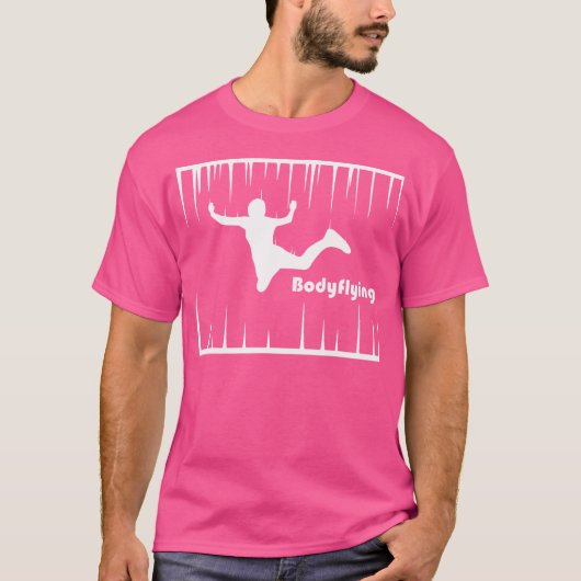 Lichaamsvliegen - Indoor Skydiving T-shirt (Voorkant)
