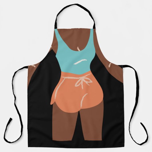 lichaamsvorm schort (Voorkant)