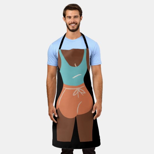 lichaamsvorm schort (Gedragen)