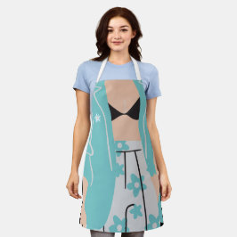 lichaamsvrouwen schort