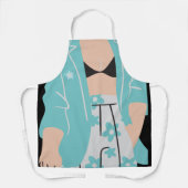 lichaamsvrouwen schort (Voorkant)