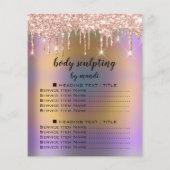 Lichaamsvulling Schroefdruppels Roos Wellness Flye Flyer (Achterkant)