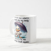 *"Lichaamswijsheid: de kunst van het ouder worden  Koffiemok (Voorkant links)