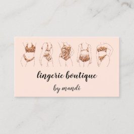 Lichaamszorg Logo QR Code Bikini Onderkleding Wink Visitekaartje