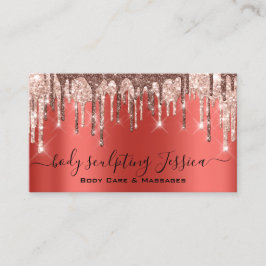 Lichaamszorg sculpend QRCode Logo Red Visitekaartje