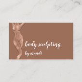 Lichaamszorg sloop bloedbad Logo Roos Gold QR Visitekaartje (Voorkant)