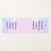 Lichamelijk therapeut Business Inspirerend Quote Yogamat (Voorkant (horizontaal))