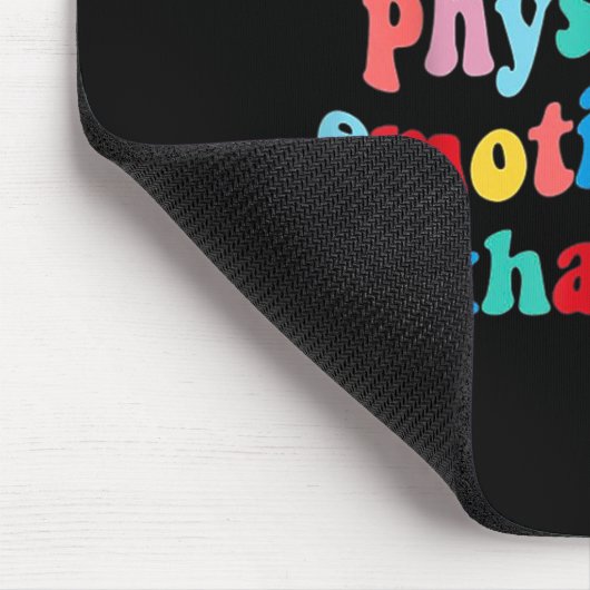 Lichamelijk uitgeputte geestelijke gezondheid muismat (Hoek)