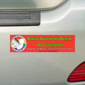 Lichamelijke autonomie begint bij conceptie bumpersticker (Op auto)