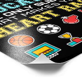 Lichamelijke Opvoeding Hartrace PE Leraar Foto Afdruk (Hoek)