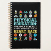 Lichamelijke Opvoeding Hartrace PE Leraar Planner (Voorkant)