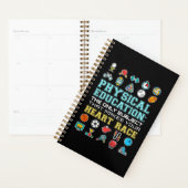 Lichamelijke Opvoeding Hartrace PE Leraar Planner (Display)