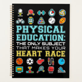 Lichamelijke Opvoeding Hartrace PE Leraar Planner