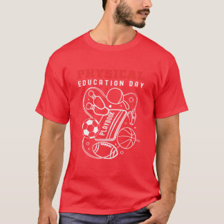 Lichamelijke Opvoeding Sport PEleraren vriend T-shirt