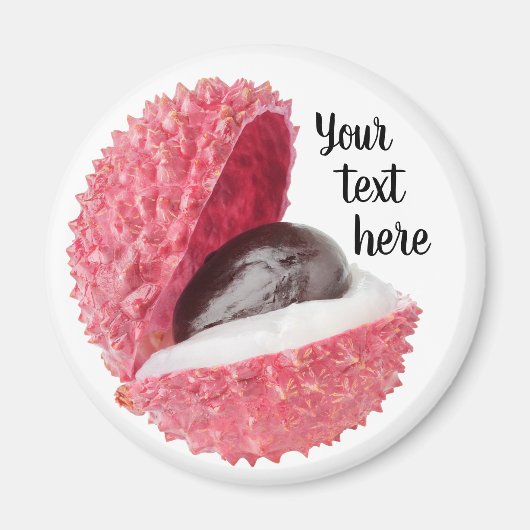 Licheesvruchten Magneet (Voorkant)