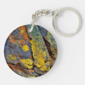Lichen Covered Rocks Sleutelhanger (Achterkant)