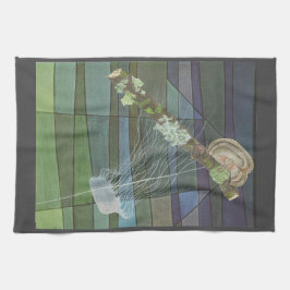 Lichen dat kwal - theedoek