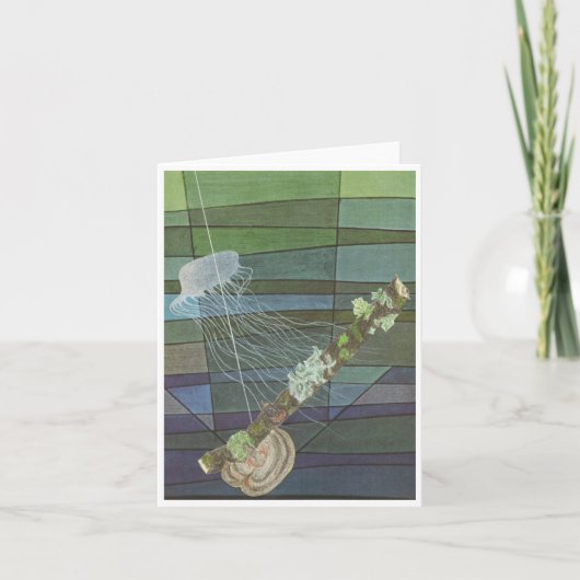 Lichen die kwallen - kaart (Voorkant)